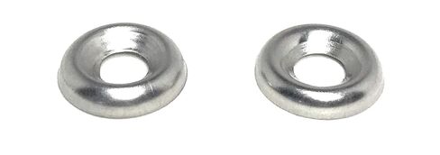 #8 Stainless Steel (316 Marine Grade Stainless) Finishing Washers Cup Washers Countersunk (100 Pieces) in Saudi Arabia