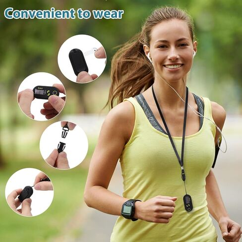 TOYANDONA 3D Accurate Step Counter: Mini Clip On Digital Pedometer with Clip and Lanyard Portable Electronic Fitness Tracker for Men Women Walking Running in Saudi Arabia