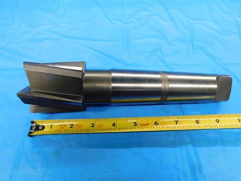 صنعت الولايات المتحدة الأمريكية الجديدة 1/2 فتحة تجريبية 2 1/2 O.D. HSS Counterbore Morse Taper #5 5 FL MT5 - BT0798CT2 in Saudi Arabia
