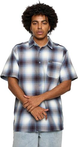 G-Style USA Western Casual Plaid Button Up Shirt in Kuwait