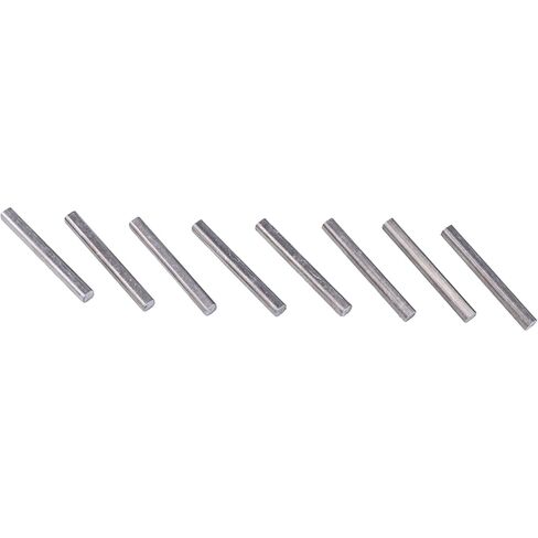 8PCS 2161 Machine Key, 3/16 x 1-3/4 Inch Zinc Square Keys, Compatible with Power Transmission Shafts to Hold Machinery Parts in Place in Saudi Arabia