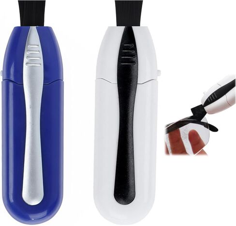 2PCS Eyeglass Cleaner Kit,Portable Glasses Cleaning Tool with Microfiber Tech and Portable Mini Brusheaner for Eyeglasses Sunglasses Reading Glasses, Easy to Carry for Travel Office Home in Kuwait