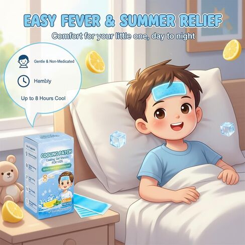 رقع تبريد، تبريد، وسادة تبريد للأطفال، تخفيف الصداع in Kuwait