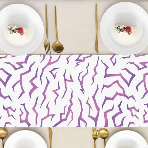 Demon Movies Hunters Table Runner Korean Pop Birthday Party Decoration Cozy Anime Gamer Music Home Kitchen Dining Room Table Decor (13" x 72") in Kuwait