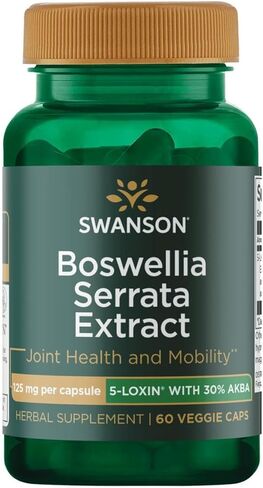 Swanson Boswellia Serrata Extract 125 ملليغرام 60 كبسولات الخضار in Saudi Arabia