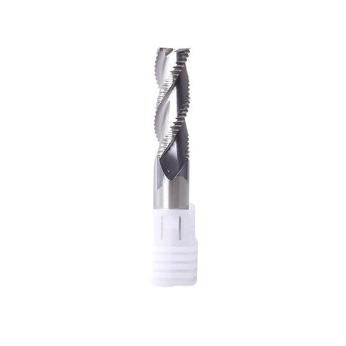 Carbide Roughing End Mill HRC55 3 Flutes Aluminum Milling Tools 4-12mm CNC Square Nose for Copper Cutting(D4x50L) in Saudi Arabia