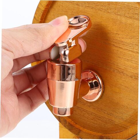 ULTECHNOVO Mini Wooden Wine Barrel Stand Resin Tap Oak Wood Decorative Aging Barrel for Red Wine Storage for Home Bar and Party Use in Saudi Arabia