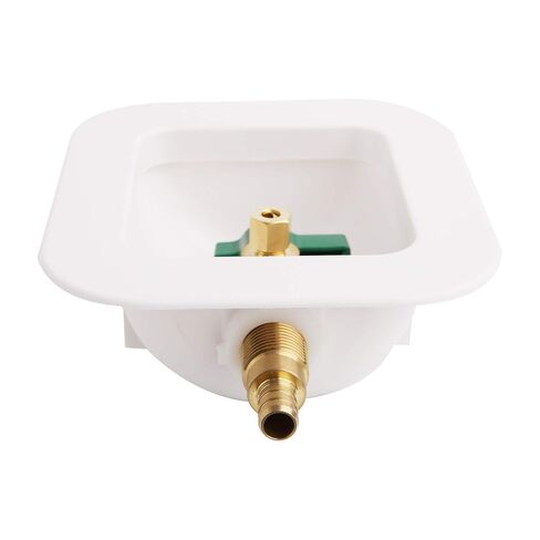 Watflow Ice Maker Outlet Box Without Water Hammer Arrestor，PEX Connection, 1/4-Turn Ball Valve… in Kuwait