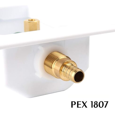 Watflow Ice Maker Outlet Box Without Water Hammer Arrestor，PEX Connection, 1/4-Turn Ball Valve… in Kuwait