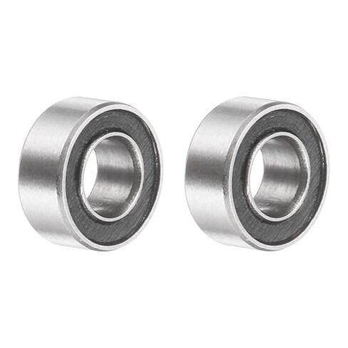 uxcell 4Pcs SMR148-2RS Deep Groove Ball Bearings, 8x14x4mm 440C Stainless Steel Double Shielded Bearings, ABEC 5 in Saudi Arabia