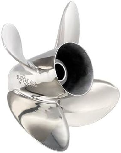 Solas 9453-130-17 Rubex HR4 Stainless Steel 4-Blade Propeller - RH, 13" Diameter x 17" Pitch in Saudi Arabia