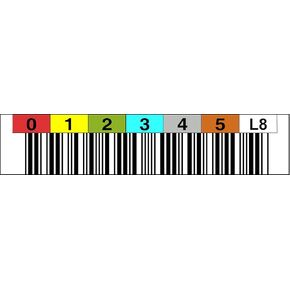 LTO 000001 – 000099 8 ملصق أفقي. نطاق رقم الكود: 000001-000099 in Kuwait