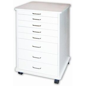 TPC Doctor's Mobile Cabinet (White) TMC-140-W in Saudi Arabia