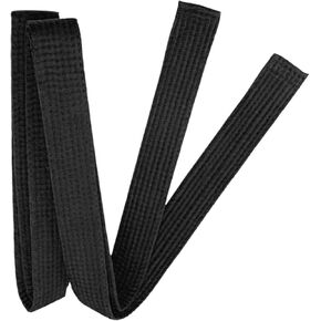 حزام أسود ناعم بطول 8.6أقدام للفنون القتالية الكاراتيه والتايكوندو والجودو in Kuwait