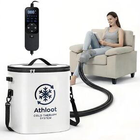 Ice Machine for Knee After Surgery – Cold Therapy Machine with Auto Timer, Leak-Proof Reinforced Bucket & Adjustable Flow for Knee Replacement and Multi-Joint Recovery in Saudi Arabia