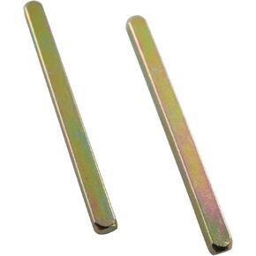 LQ Industrial 2PCS 8x8x100mm Door Lock Carbon Steel Rotating Shaft Gate Handle Assembly Replacement Part Locksmith Fitting Suitable for Domestic and Commercial Premises in Kuwait