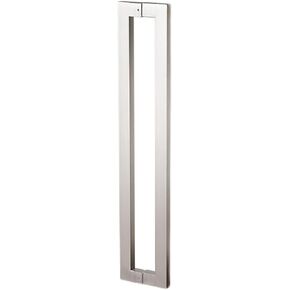H Shape Door Handle, Square Entry Door Handle Commercial Stainless Steel Push Pull for Shower Glass Sliding/Barn Door/Interior Exterior 6 Colors in Kuwait