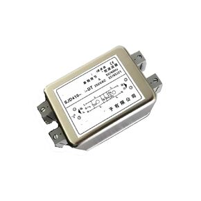 مرشح طاقة منخفض التمرير مضاد للتدخل أحادي الطور AC مزدوج القسم 220 فولت SJD410-3A 6A 10A 20A 30A (كتلة طرفية SJD410-10 -DT) in Kuwait
