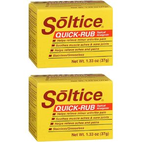 Soltice Quick-Rub Topical Analgesic, 1.33 oz, Pack of 2 in Kuwait