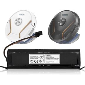 Upgraded 7200mAh Battery for RoboVac X8 Series (X8, X8 Hybrid, X8 Pro) - Upgraded 14.4V Li-ion Replacement - Longer Runtime - Compatible with Original Charger in Kuwait