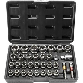 Replacement for Bolt Extractor Set 29-Piece Bolt and Nut Remover Set with Storage Case in Saudi Arabia