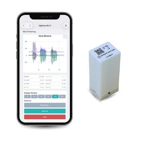 EVB-02 Wi-Fi Vibration & Motion Sensor up to 6.66kHz | 5000mAh Rechargable Battery | 6-Axis IMU (Accel. + Gyro.) | Wi-Fi and AP Mode | API Software Portal | Sensor for Engineering Applications and R&D in Saudi Arabia