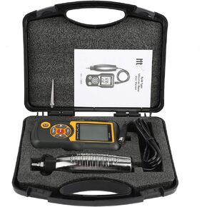 جهاز قياس الاهتزاز الرقمي الدقيق من نوع سبليت، جهاز قياس التسارع، شاشة LCD للتصنيع الميكانيكي، الطاقة الكهربائية، الهندسة الكيميائية، الطيران الفضائي، رمادي in Kuwait