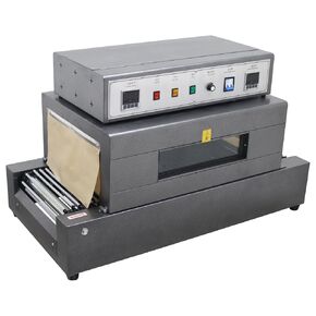 Shrink Wrap Machine with Chain Conveyor,5.5KW Thermal Shrink Tunnel Wrapper with Digital Temp Control & Visual Furnace Tunnel Design for Bottles Cans Boxes 220V in Kuwait