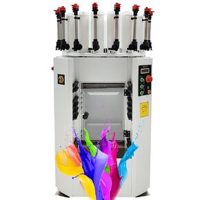 Automatic Paint Shaker Mixer and Colorant Dispenser Integrated Color Mixing Machine110V Electric Oil Paint Shaker Mixer for 0.5L-20L Cans 16 Color Mixing System for Building Automotive in Kuwait