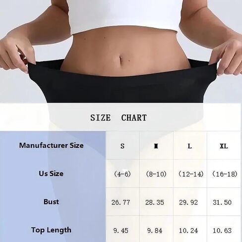 5 قطع من الملابس الداخلية الرياضية النسائية، سراويل داخلية مريحة عالية الخصر، مجموعة سراويل داخلية ناعمة للارتداء اليومي واليوجا واللياقة البدنية in Kuwait