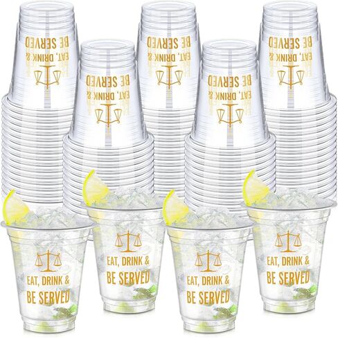 100 Pcs 12 oz Merry Friendsmas Cups Bulk Christmas Plastic Cups Holiday Party Decorations Clear Christmas Disposable Tableware for Coffee Wine Cold Drinks Xmas Party Favors(Friendsmas) in Saudi Arabia