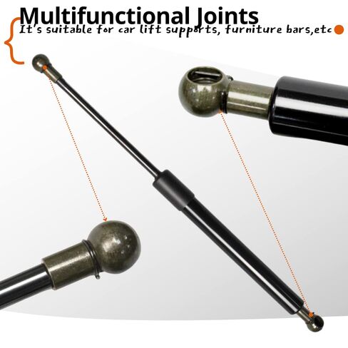 Qty 4 Metal Material Replace Ball Stud Socket,M6 Female 10mm Thread Lift Support Joint Connectors Gas Spring Strut Bearing End Fitting in Saudi Arabia