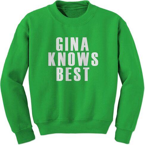 سويت شيرت FerociTees للجنسين Gina Knows Best Brooklyn 99 مضحك بياقة دائرية in Kuwait