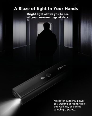 X10 Pro كاشف الكاميرا، كاشف دقيق لمكافحة التجسس، كاشف الترددات اللاسلكية، مكتشف الكاميرا الخفية مع مصباح يدوي، كاشف الأجهزة المخفية، جهاز استماع لتتبع نظام تحديد المواقع العالمي (GPS) للفنادق والمكتب والسفر في الأماكن المغلقة والخارجية in Kuwait