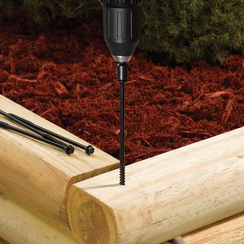 FastenMaster FMTLOK06-50 TimberLOK برغي خشبي عالي التحمل، 6 بوصة، 50 قطعة، أسود in Saudi Arabia