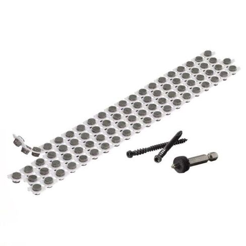 Fastenmaster Collated Cortex Hidden Plug Fasteners for Trex Decking – Millstone (100 ln/ft) in Kuwait