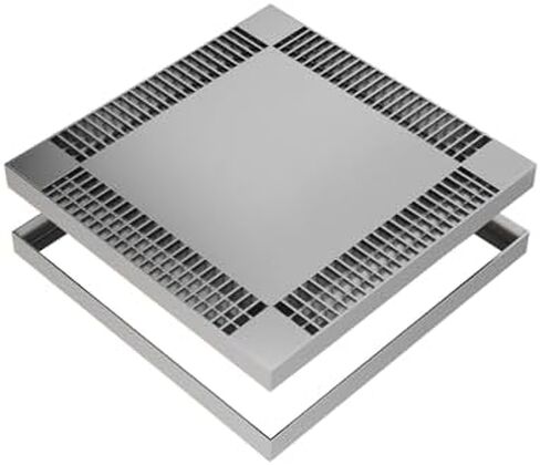 Stainless Steel Drainage Grate - Heavy Duty, All-Around Drainage Solution for Sewer, Yard, and Sidewalks - Rust-Resistant, Durable & Easy to Install in Saudi Arabia