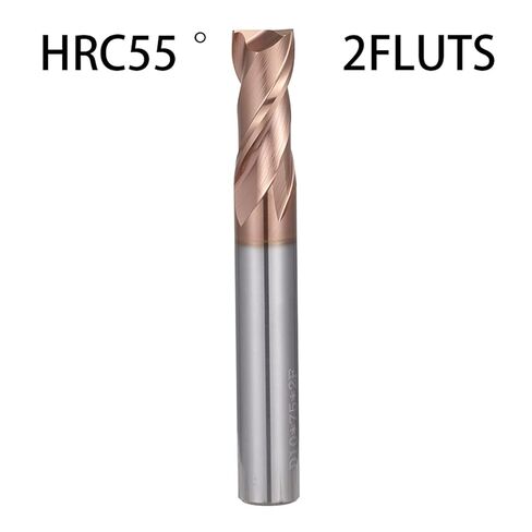 CNC Carbide End Mills Solid Mill 2 3 4 Flute Tungsten Spiral Router Bits Bit HRC50 55 65 in Saudi Arabia