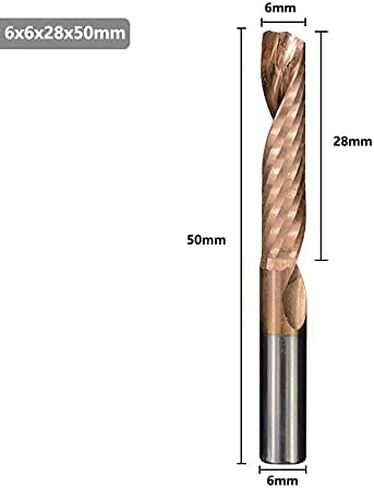 1pcs Spiral Up Cut End Mills 4mm 6mm 8mm Shank Aluminum Cutting Mill Single Flute CNC Router Bit Carbide Milling Cutter in Saudi Arabia