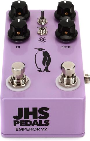 JHS Emperor V2 Chorus/Vibrato Pedal with Tap Tempo with Patch Cables in Saudi Arabia
