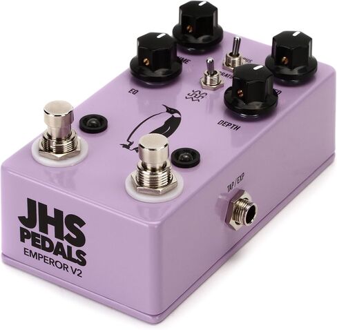 JHS Emperor V2 Chorus/Vibrato Pedal with Tap Tempo with Patch Cables in Saudi Arabia