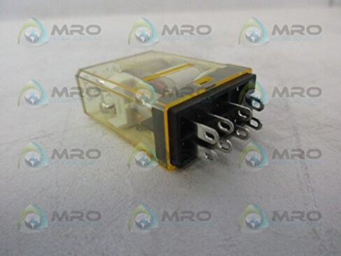 مرحل الطاقة Idec RY2S-UAC24V، 3 أمبير، 120/240 فولت تيار متردد، ملف 24 فولت تيار متردد، DPDT in Saudi Arabia