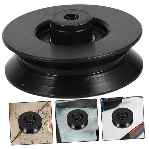 Type Groove Pulley Guide Wheel for Doors and Windows Track Roller with Protective Cover for Machine Tool for Smooth Operation and Wear in Saudi Arabia