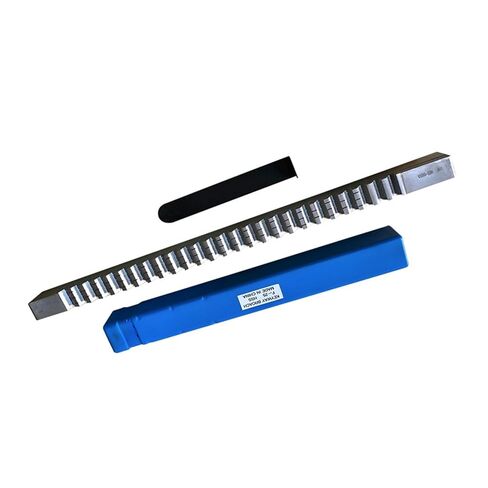 أداة قطع Keyway من النوع الدفعي، F1-20mm-25mm، 1 بوصة 7/8 بوصة أداة قطع قياسية من الفولاذ عالي السرعة لجهاز التوجيه CNC لتشغيل المعادن، مخرطة (F1-25 مم) in Saudi Arabia