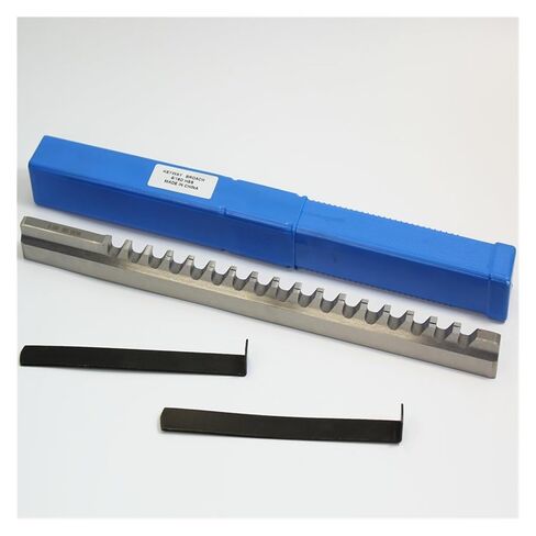 D1 12-16MM Keyway Broach, Metric Sized High Speed Steel Broach 5/16, 3/8, 7/16, 1/2 for CNC Metalworking for Metalworking, Lathe(1/2"D) in Saudi Arabia