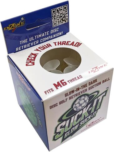 Suck-it Disc Golf Retriever Suction Ball Attachment- M6 Thread in Saudi Arabia