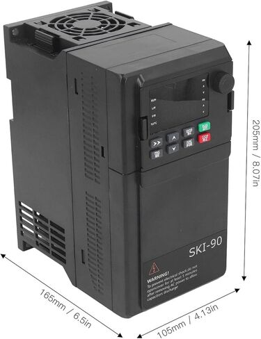 محرك التردد المتغير 3 المرحلة 4KW العالمي RS485 الاتصالات الثقيلة محول تردد المتجهات AC380V in Saudi Arabia