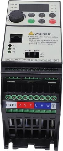 Frequency Converter 3PH 3.4A 50-60Hz Input 3PH 2.1A 0-500Hz Output 0.75KW Variable Frequency Drive for Fan Motor in Saudi Arabia