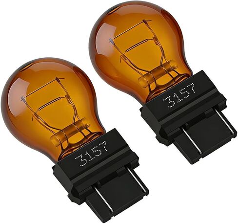 Brake Light Bulb and Tail Light Bulb 3157,3-Pack, 3157 Turn Signal Bulb 12V, Longer Life Replacement for Cars,Trucks,SUVs in Kuwait