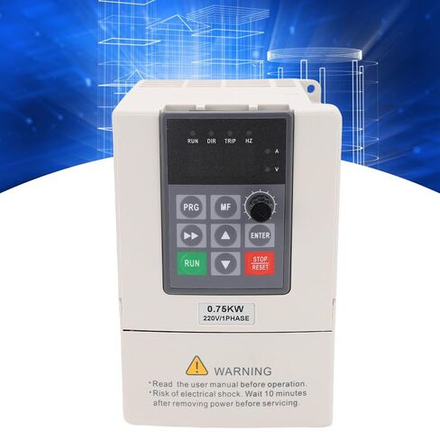 0.75KW ناقلات العاكس 1 حصان مرحلة واحدة إلى 3 المرحلة عالية الأداء محول التردد المتغير in Saudi Arabia